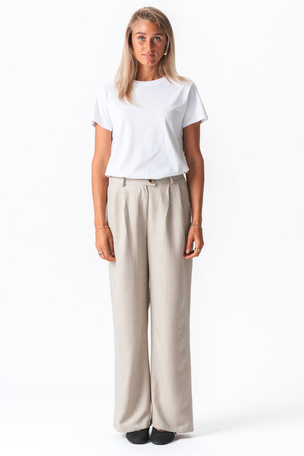 Emma Pants Los - beige