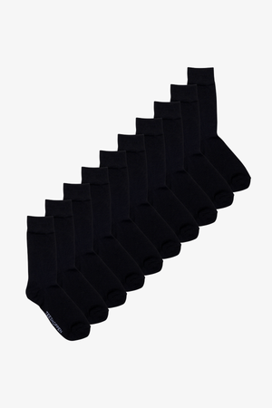The Original Performance Bamboo Socks 10 -pack - marine