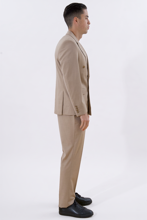 Classique Pants - Beige Mélange