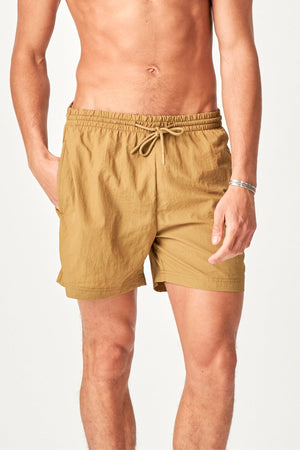 Premium Zwemmen Shorts - Khaki