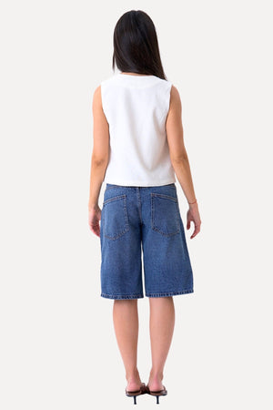 Gilet en lin - Off Blanc