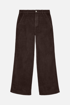 Margot Wide Charduroy Pants - Torte au chocolat