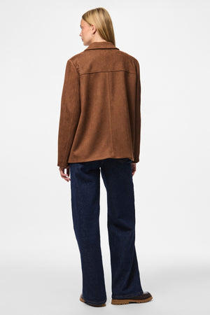 Blazer d'extérieur brossé Rakel - Downtown Brown