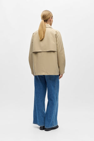 Paula Trench Jacket - Humus