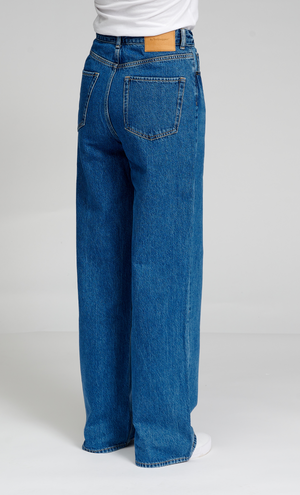 The Original Performance Wide Jeans - Medium Blue Denim