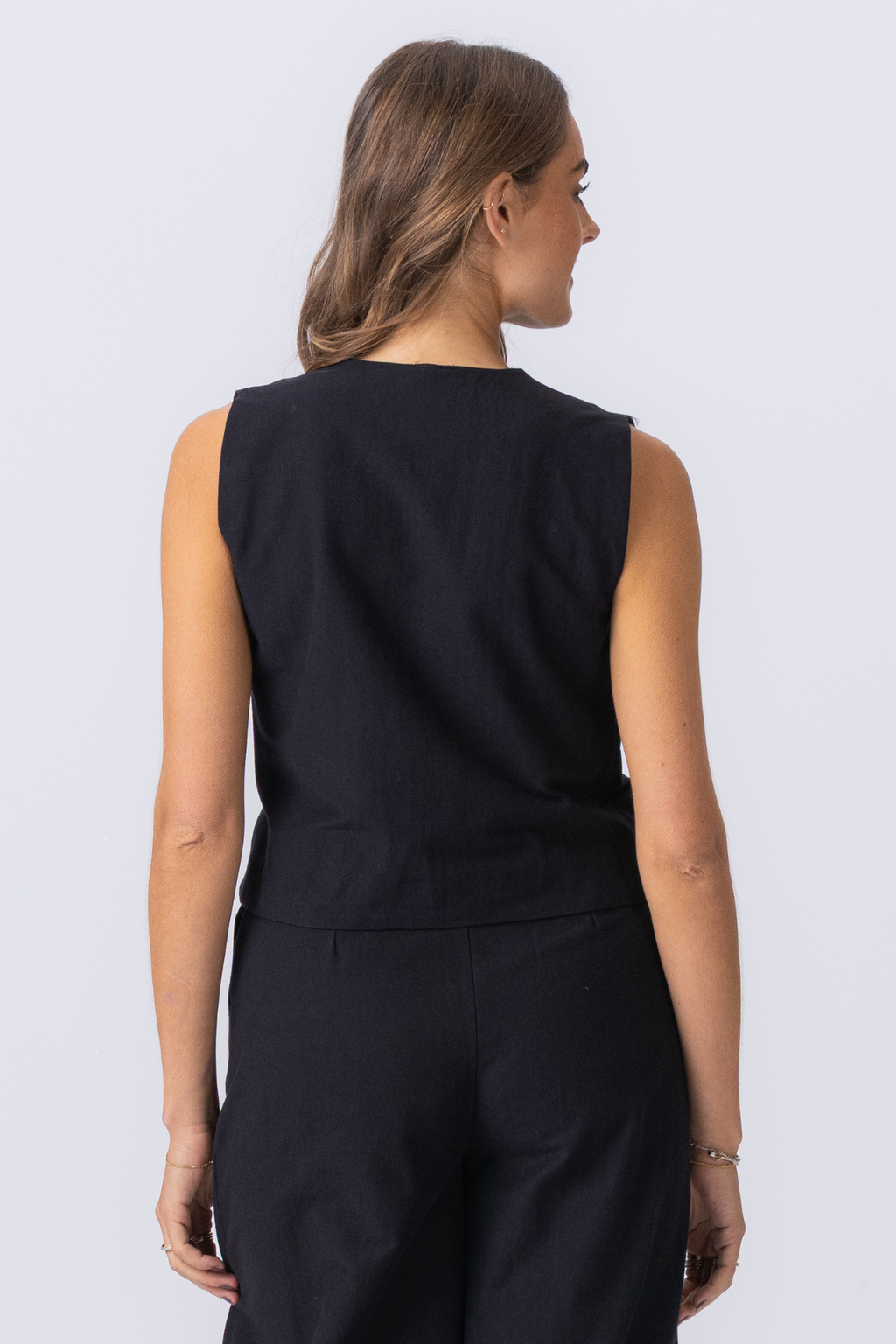 Melissa Vest - zwart