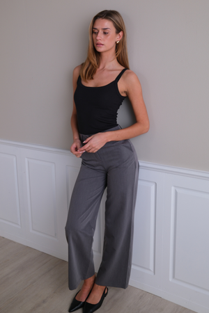 Rosalie Breed Pants - Grijs