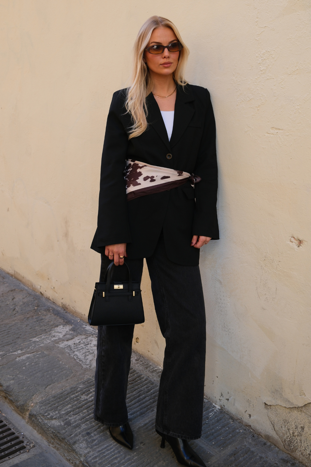 Claire Oversized Blazer - noir