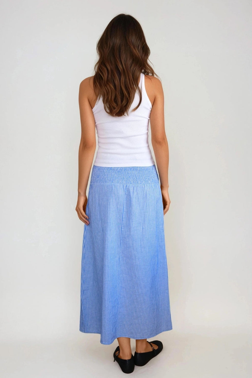 Jupe de l'ancien Smock Linn - Marina White