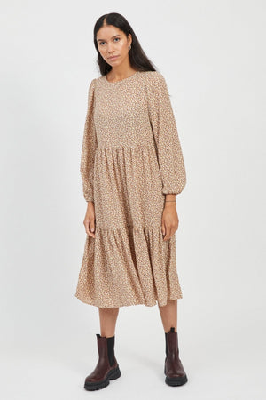 Vrienden bloemenjurk - berken