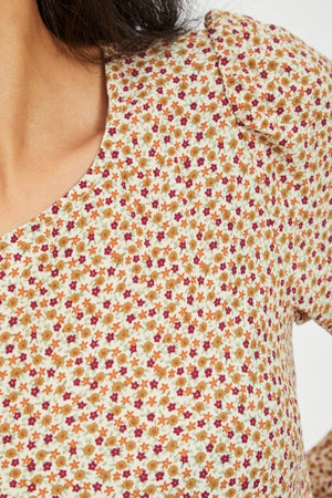 Vrienden bloemenjurk - berken