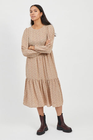 Vrienden bloemenjurk - berken