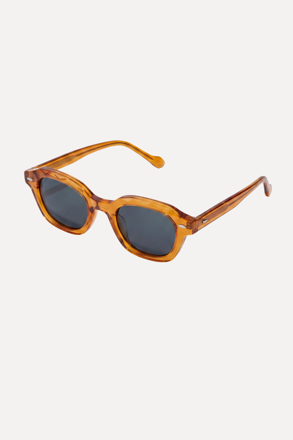 Lunettes de soleil Amelia - Transparent-Orange