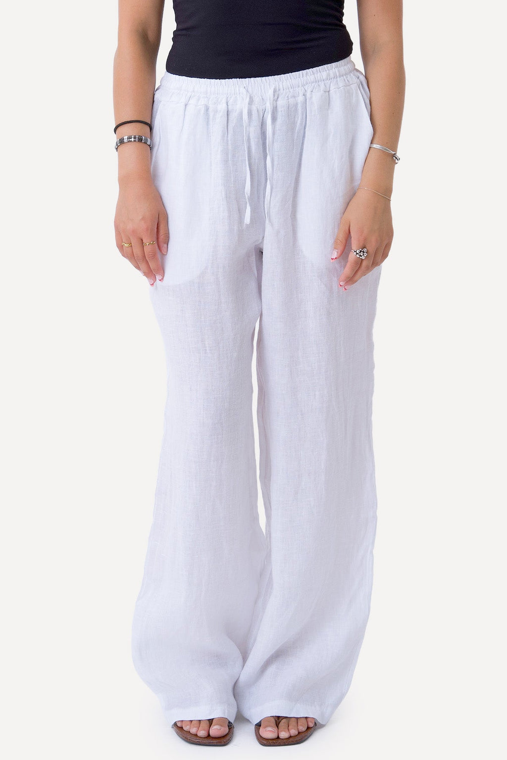 Astrid Lin Pants - Blanc