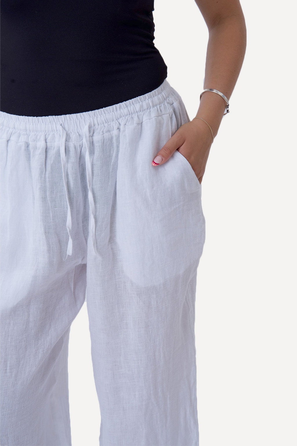 Astrid Lin Pants - Blanc