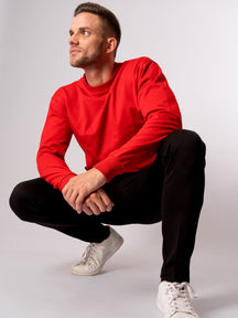 Crewneck de base - Rouge du Danemark