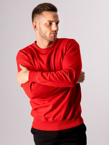 Crewneck de base - Rouge du Danemark