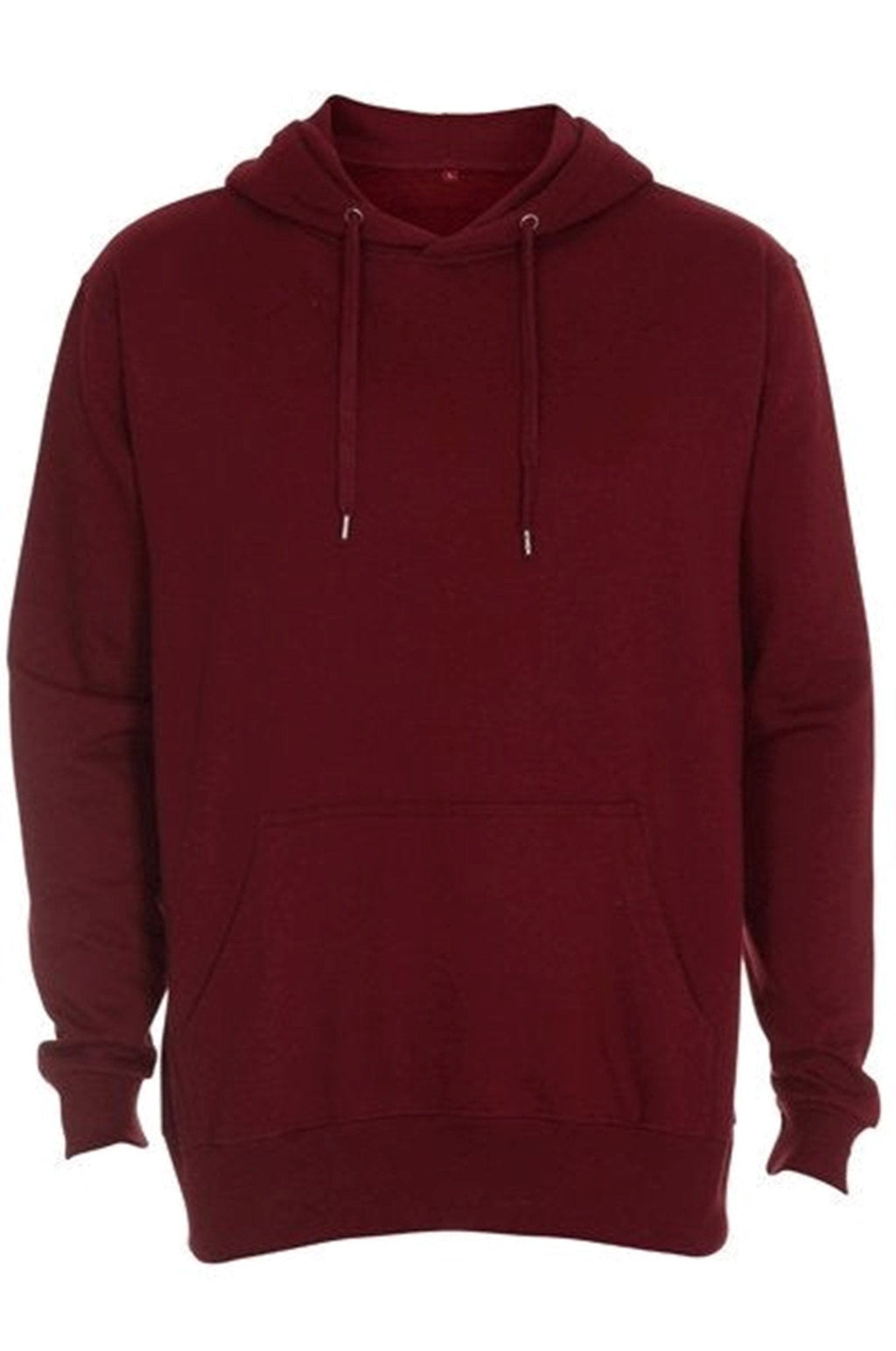 Sweat à capuche de base - rouge bordeaux