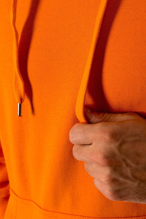 Sweat à capuche de base - Orange