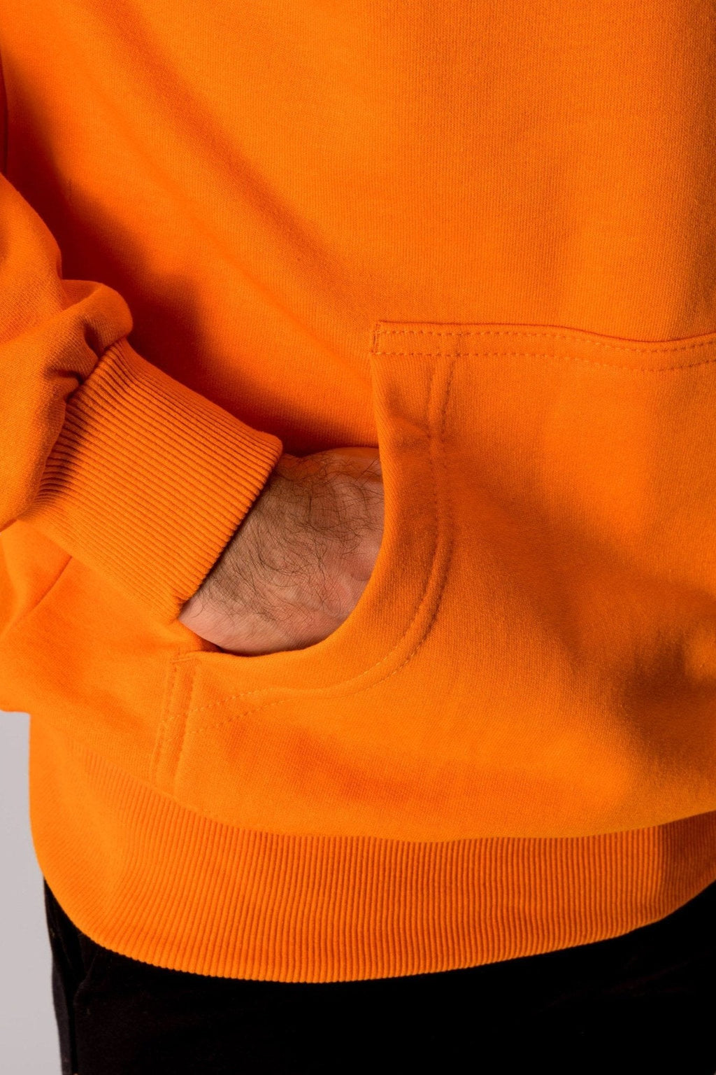 Sweat à capuche de base - Orange