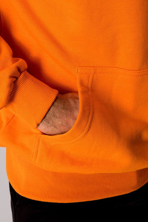 Sweat à capuche de base - Orange