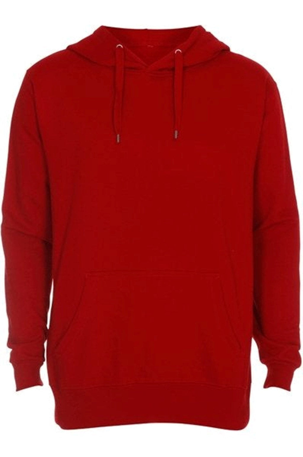 Sweat à capuche de base - rouge