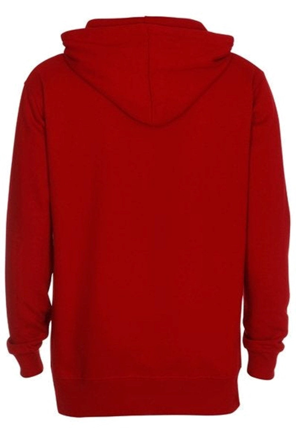 Sweat à capuche de base - rouge