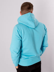 Sweat à capuche de base - bleu turquoise