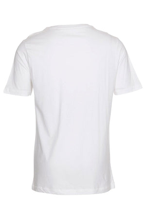 Basic T-shirt col V - Blanc