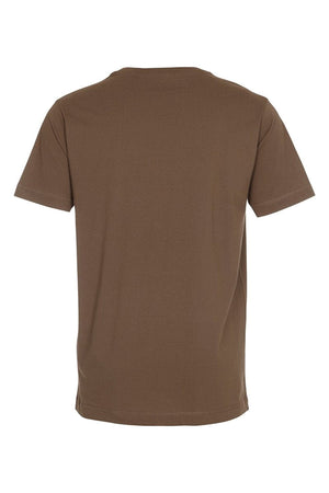 Basic T-shirt col V - Olive