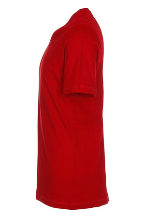 Basic T-shirt col V - Rouge