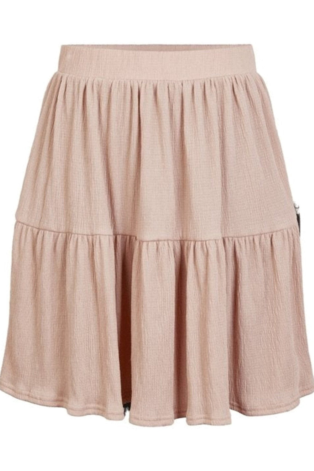 Basic Zachte mini -rok - Misty Rose