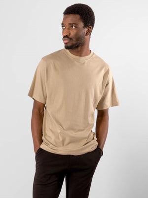 Oversized T-shirt - Sand