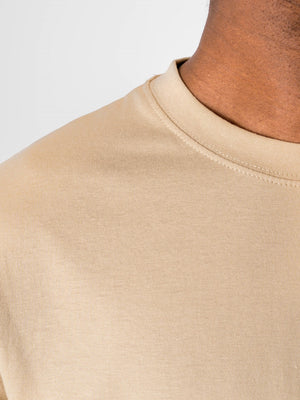 Oversized T-shirt - Sand