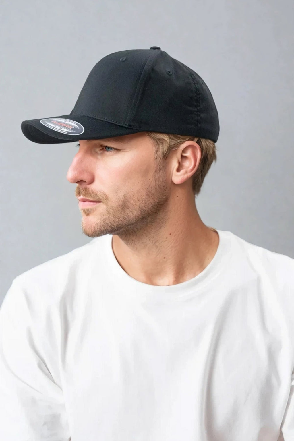 FlexFit Wooly Combed - Geel