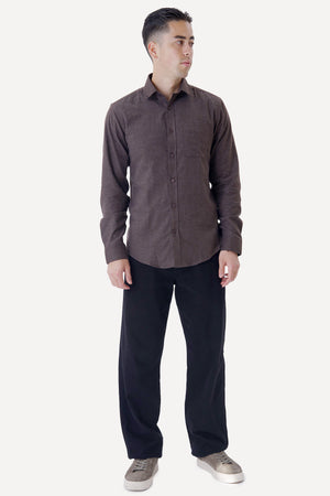 Flannel Shirt - Brown