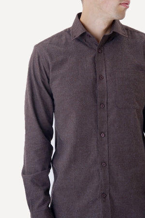 Flannel Shirt - Brown