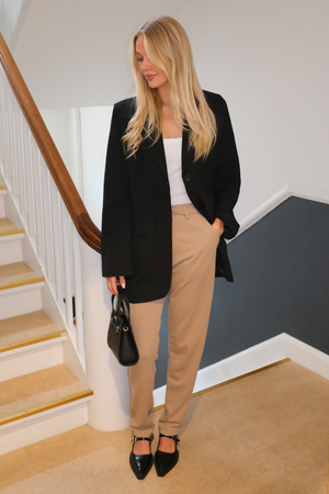 Claire Oversized Blazer - zwart