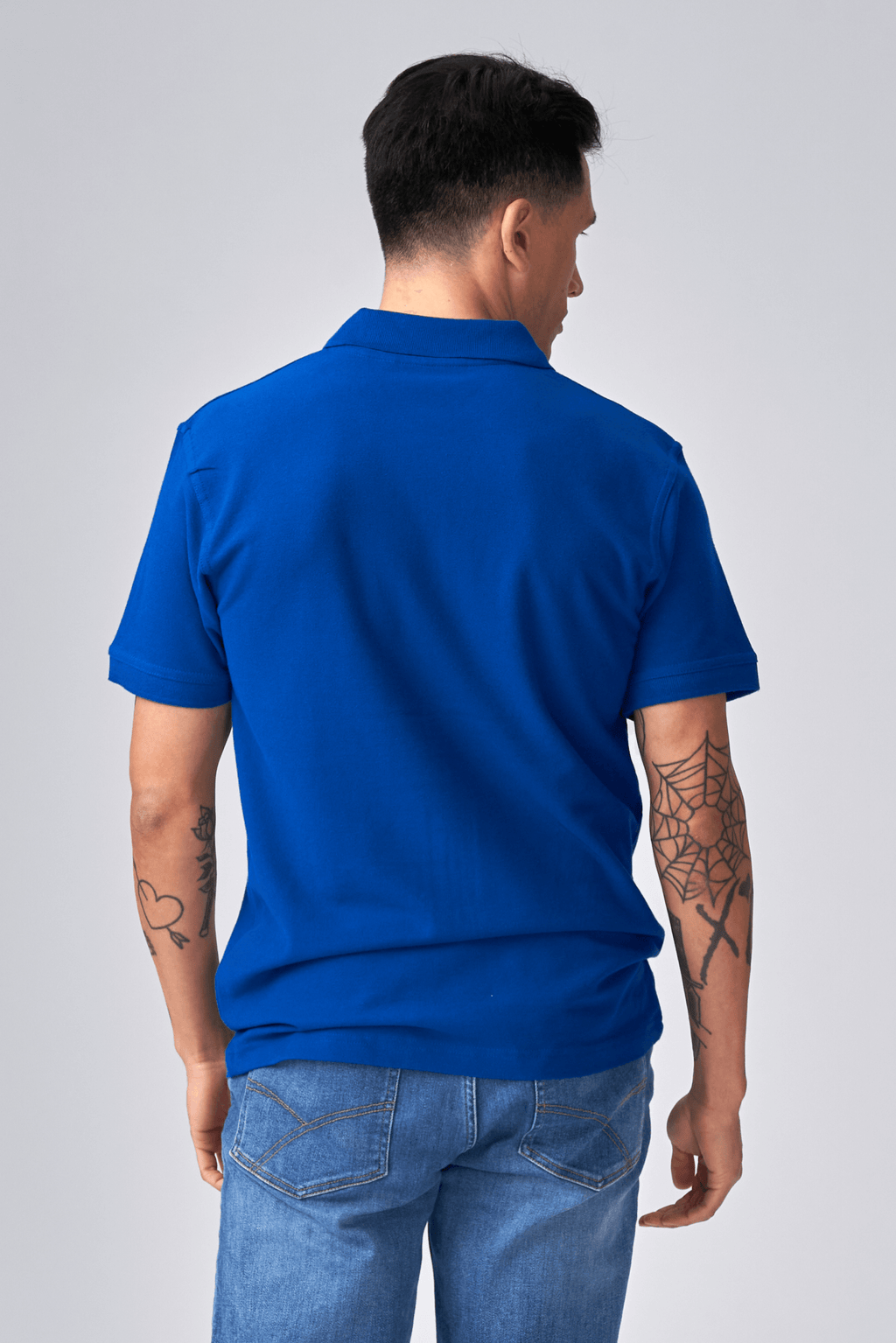 Basic Polo - Bleu