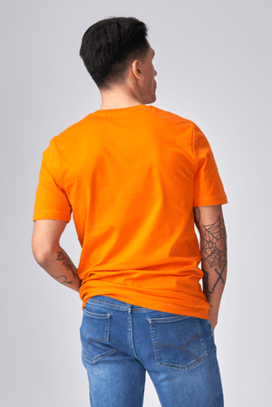 T-shirt de base organique - Orange