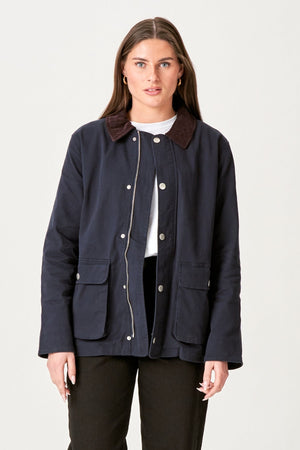 Twill Jacket - Navy