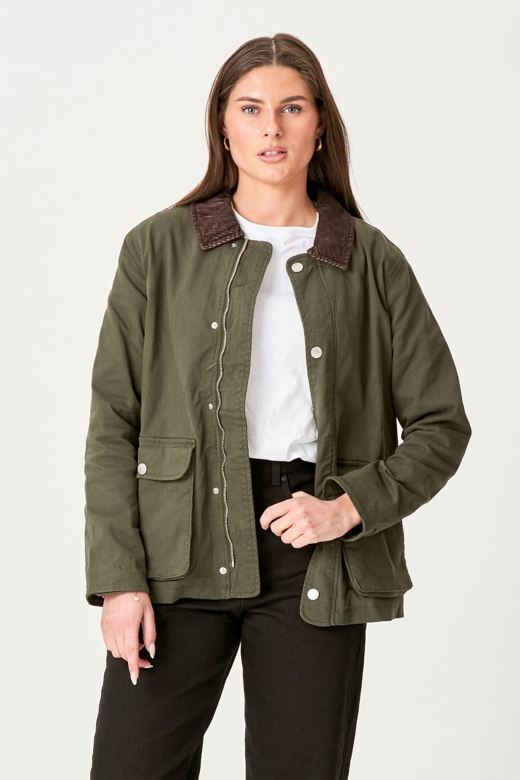 Twill Jacket - Dark Olive