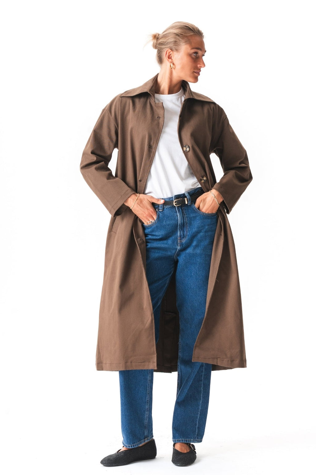 Carla Trenchcoat - Brown