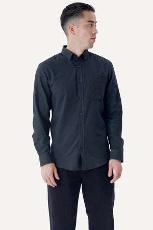 Chemise en flanelle - Vert foncé