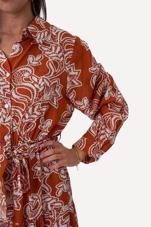 Robe Lola - Terre Cuite