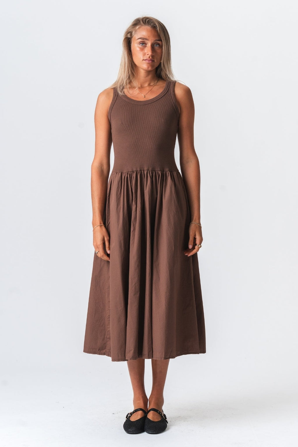 Robe Hanna - marron