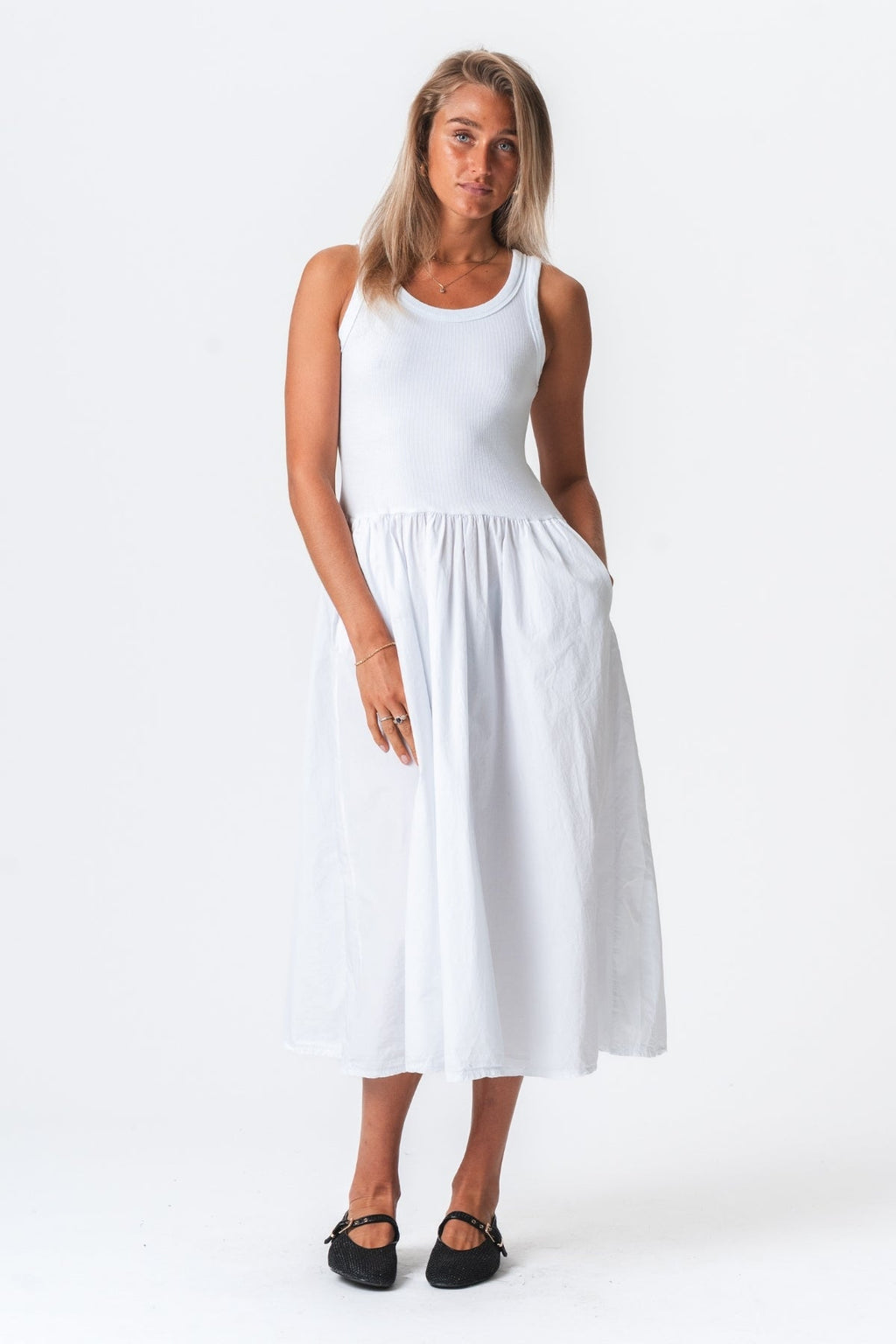 Robe Hanna - blanc