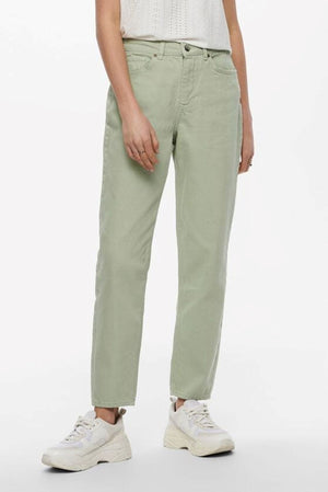 Couleur unie Mom Pants - Saga du désert