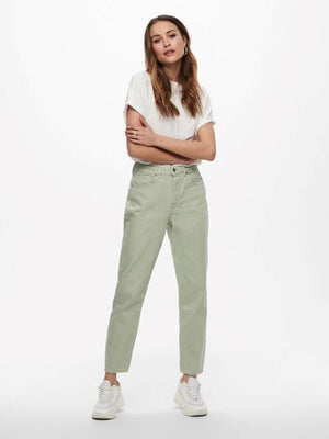 Couleur unie Mom Pants - Saga du désert