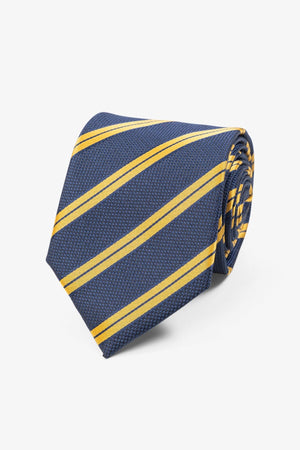 Tie - Navy/Gold
